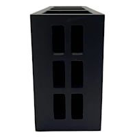 Holden Black Grid Desktop Organizer