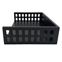 Holden Black Grid Desktop File Tray