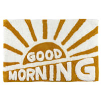 Good Morning Tufted Bath Rug, 20x30