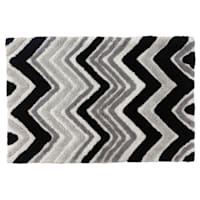 Neutrals Chevron Tufted Bath Rug, 20x30