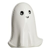 Hey Boo! White Ghost Decor, 12"