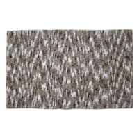 Brown Space Dyed Bath Rug, 20x30