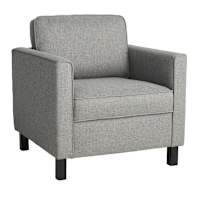 Drew Accent Chair, Charcoal