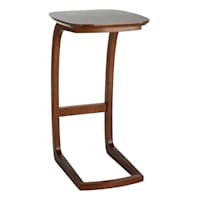 Colt Pull-Up Table, Walnut Finish
