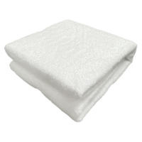 White Cozy Plush Throw Blanket, 50x60
