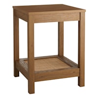 Hazel Accent Table, Rustic Natural Finish