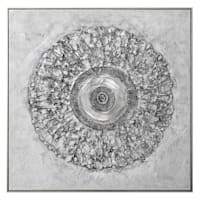 Original Style Oil Painting with Black & Silver Frame Wall Art, 40"