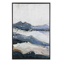 Ty Pennington Framed Mountain Canvas Wall Art, 25x37