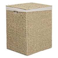 Seagrass Laudry Hamper with Linen Liner