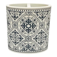 Found & Fable Hannah Black Toothbrush Holder, 4.5"