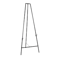 Black Metal Easel, 58"
