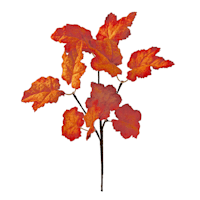 Orange Maple Leaves Pick, 13"