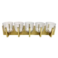 5-Candle Votive & Tealight Candle Holder