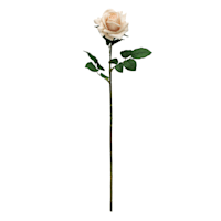 Willow Crossley Soft Pink Real Touch Rose Floral Pick, 25.6"