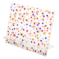 Oh Joy! Clear Confetti Acrylic Tablet Holder