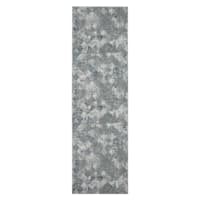 (A524) Found & Fable Sofia Green & Silver Runner, 3x8