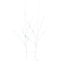 Set of 2 Battery Operated Warm White LED Light Branches, 26"