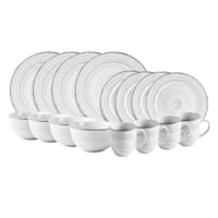 16-Piece White Coscenza Dinnerware Set