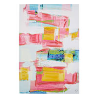 Colorful Abstract Canvas Wall Art, 24x36