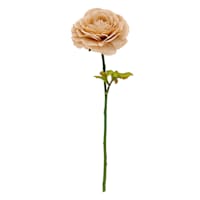Willow Crossley Pink Real Feel Fabric Ranunculus Floral Pick, 12"