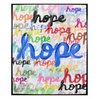 Hope Framed Canvas Wall Art, 23x29