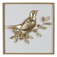 Providence Bird Metal Wall Decor, 16"