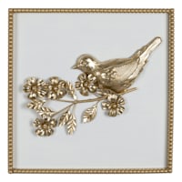 Providence Bird Metal Wall Decor, 16"