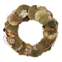 Honeybloom Dried Mushroom Wreath, 18"