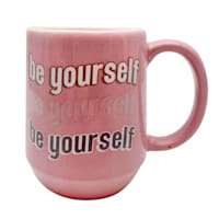 Pink Be Yourself Mug, 16oz