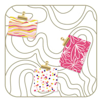 Oh Joy! Gold Metal Wavy Collage Picture Frame, 20"