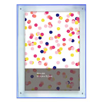 Oh Joy! Blue Acrylic Tabletop Picture Frame, 4x6