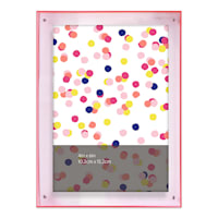 Oh Joy! Pink Acrylic Tabletop Picture Frame, 4x6