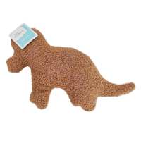 Tiny Dreamers Triceratops Nugget Shaped Pillow, 10x12