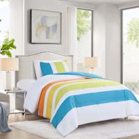 Tiny Dreamers 2-Piece Multicolor Stripe Comforter Set, Twin/Twin XL