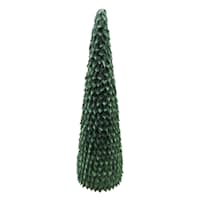 Green Textured Cone Tree, 19"