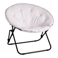Folding Saucer Chair, Lavender