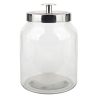 Glass Canister with Metal Lid, 100oz