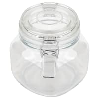 Glass Canister with Glass Lock Lid, 25oz