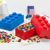 2-Pack Lego Storage Brick Set