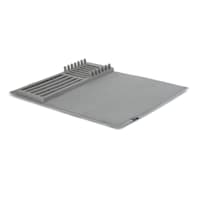 Savvy Drying Mat With Rack Dark Grey
