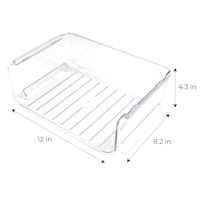 Water Bottle & Travel Mug Organizer, Clear