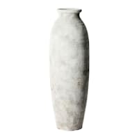 Honeybloom Neutral Ceramic Vase, 23"