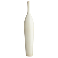 White Ceramic Oversized Vase, 37"
