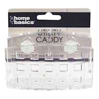 Utility Caddy with Suction Clear