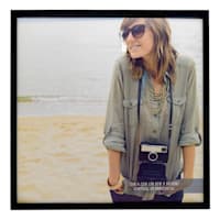 3-Piece Black Peel & Stick Wall Frames, 12"