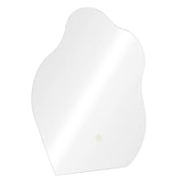 Wavy LED Wall Mirror, 16x19