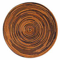 Tricky Treats Orange & Black Placemat, 15"
