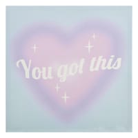 You Got This Canvas Wall Sign, 12"