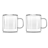 Barista Set of 2 Can-Shaped Mugs, 12oz