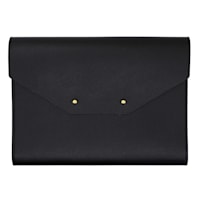Black Faux Leather Journal